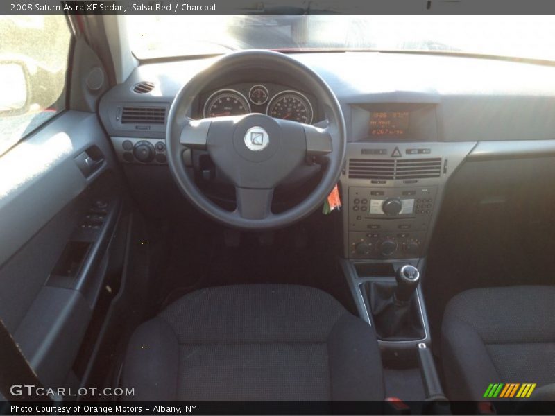 Salsa Red / Charcoal 2008 Saturn Astra XE Sedan