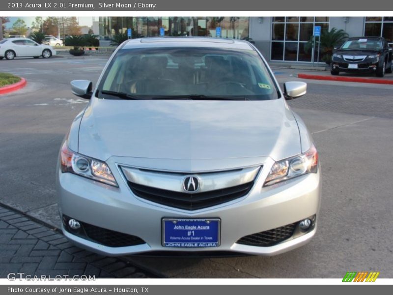 Silver Moon / Ebony 2013 Acura ILX 2.0L Premium
