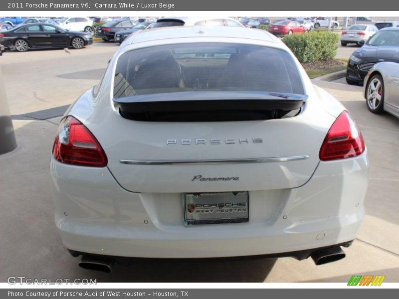 Carrara White / Luxor Beige 2011 Porsche Panamera V6