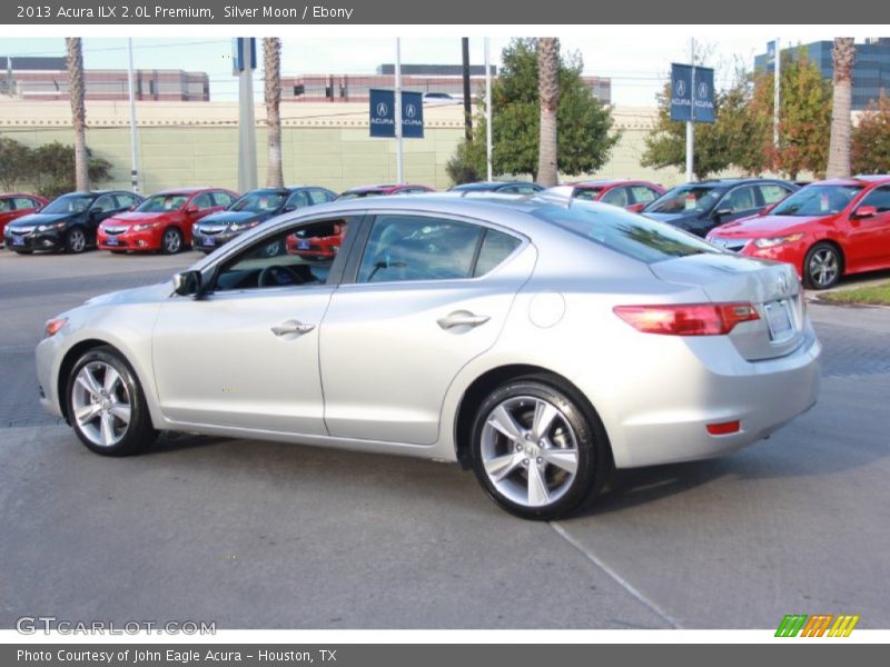 Silver Moon / Ebony 2013 Acura ILX 2.0L Premium