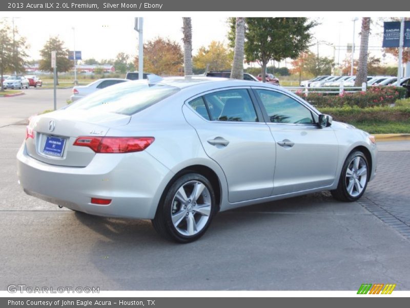 Silver Moon / Ebony 2013 Acura ILX 2.0L Premium