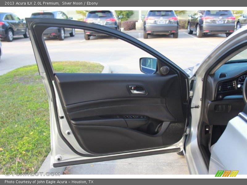 Silver Moon / Ebony 2013 Acura ILX 2.0L Premium