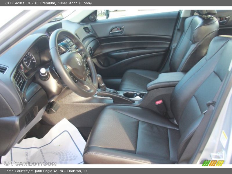 Silver Moon / Ebony 2013 Acura ILX 2.0L Premium