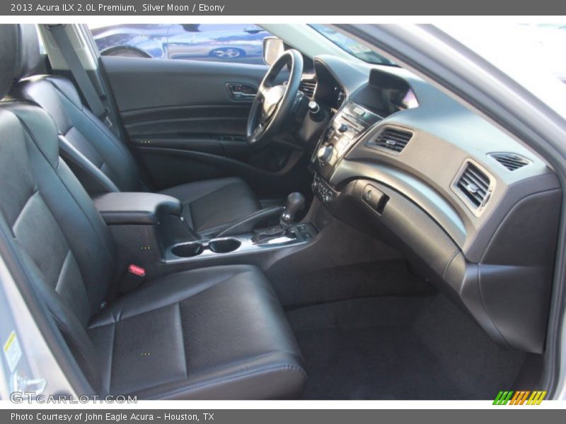 Silver Moon / Ebony 2013 Acura ILX 2.0L Premium
