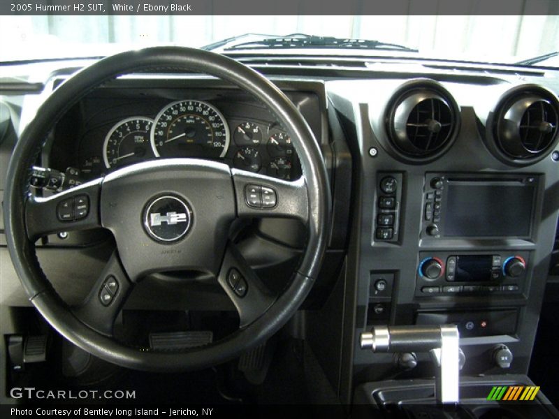 White / Ebony Black 2005 Hummer H2 SUT
