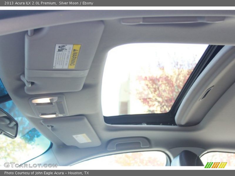 Silver Moon / Ebony 2013 Acura ILX 2.0L Premium