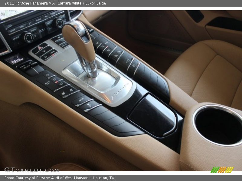 Carrara White / Luxor Beige 2011 Porsche Panamera V6