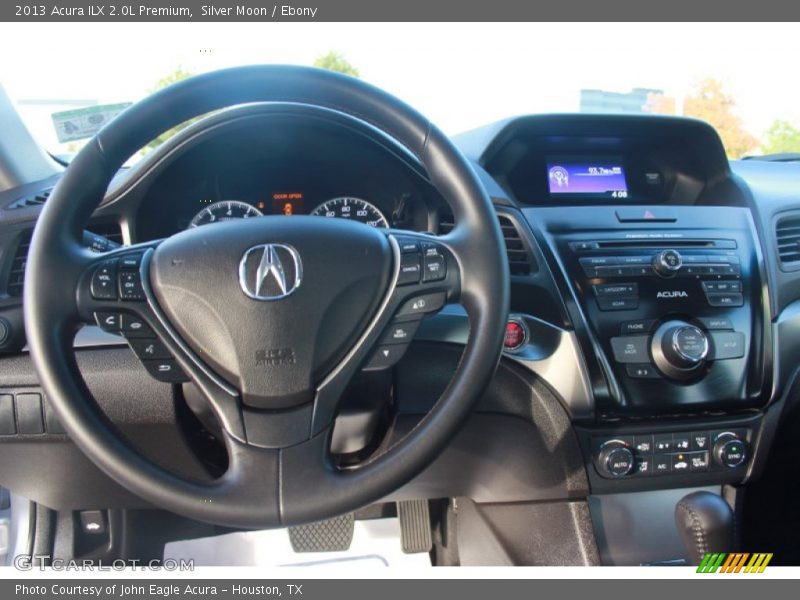 Silver Moon / Ebony 2013 Acura ILX 2.0L Premium