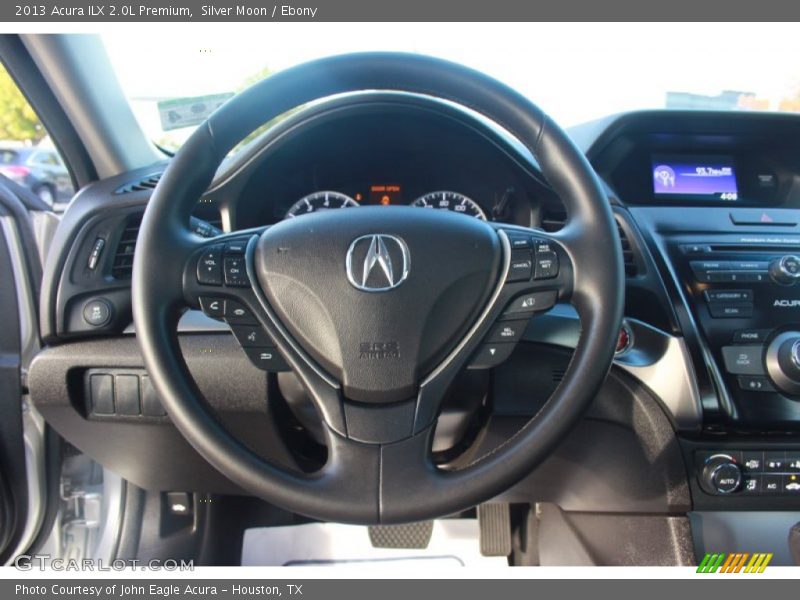 Silver Moon / Ebony 2013 Acura ILX 2.0L Premium