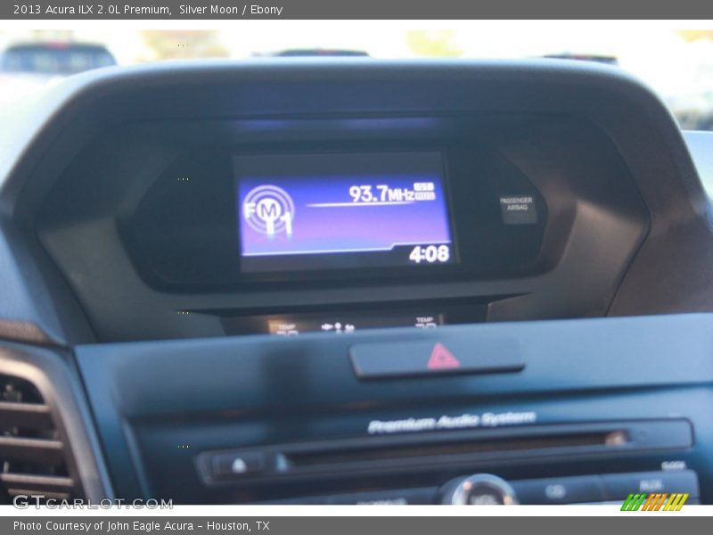 Silver Moon / Ebony 2013 Acura ILX 2.0L Premium