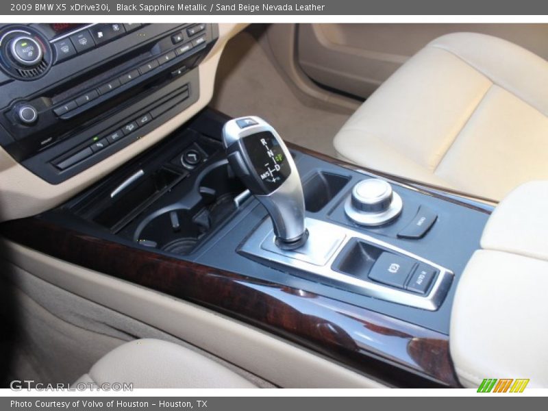 Black Sapphire Metallic / Sand Beige Nevada Leather 2009 BMW X5 xDrive30i