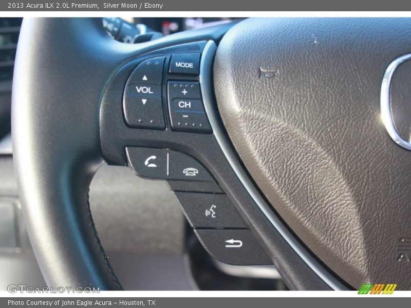Silver Moon / Ebony 2013 Acura ILX 2.0L Premium