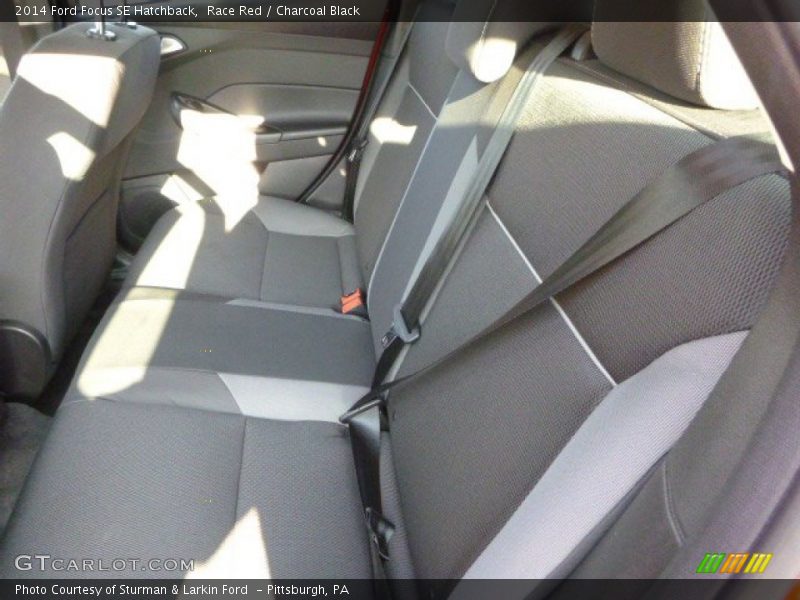 Race Red / Charcoal Black 2014 Ford Focus SE Hatchback