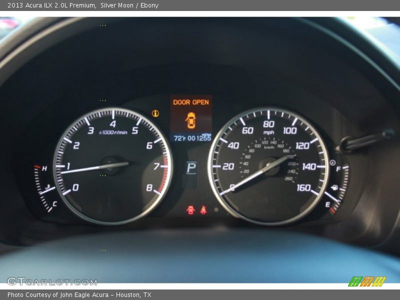 Silver Moon / Ebony 2013 Acura ILX 2.0L Premium