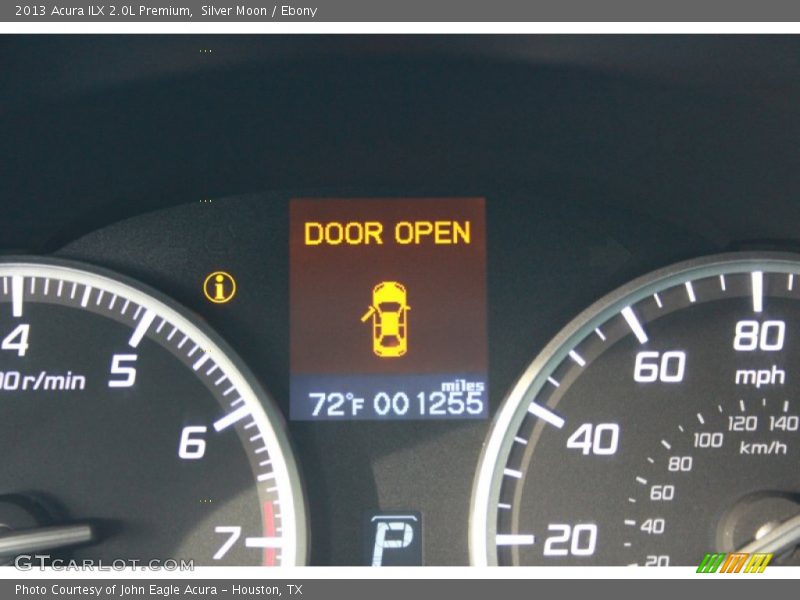 Silver Moon / Ebony 2013 Acura ILX 2.0L Premium