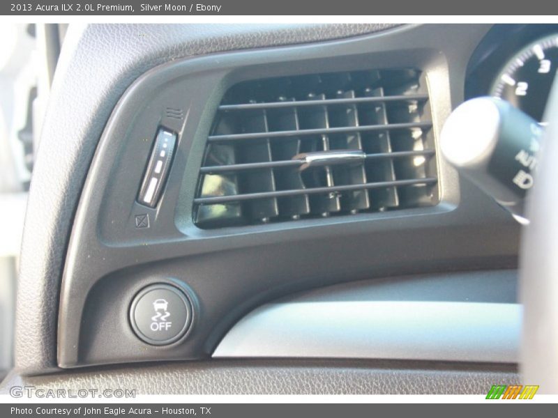 Silver Moon / Ebony 2013 Acura ILX 2.0L Premium
