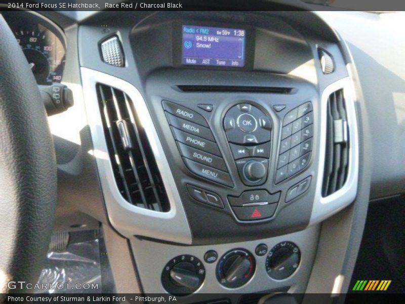 Race Red / Charcoal Black 2014 Ford Focus SE Hatchback