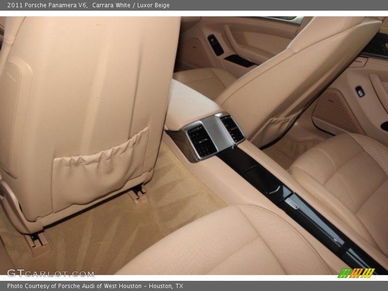Carrara White / Luxor Beige 2011 Porsche Panamera V6