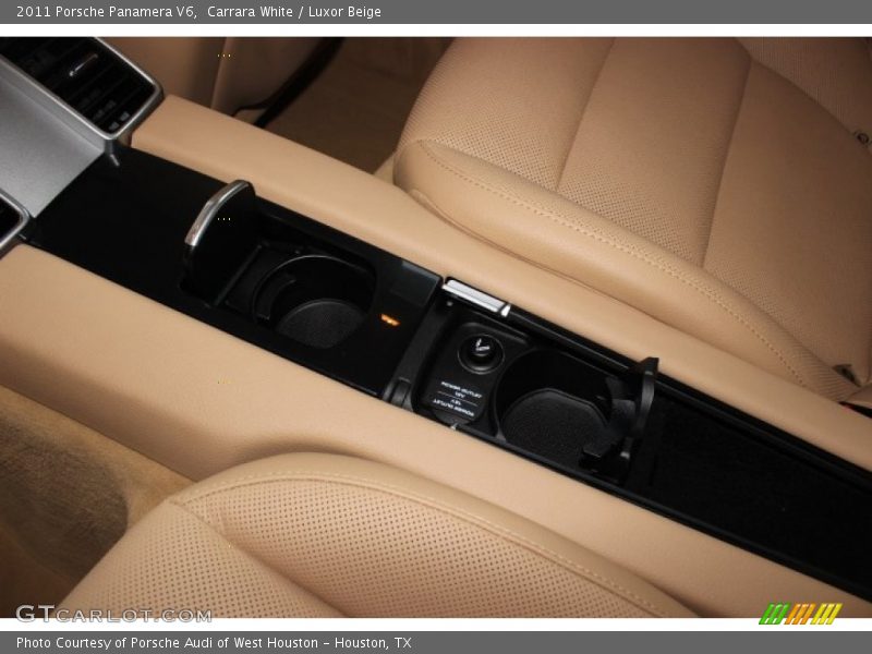 Carrara White / Luxor Beige 2011 Porsche Panamera V6