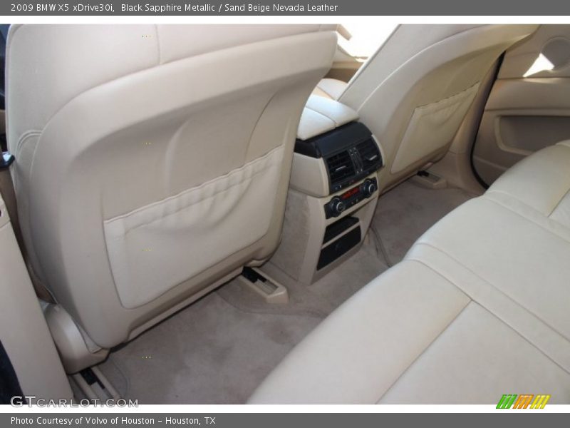 Black Sapphire Metallic / Sand Beige Nevada Leather 2009 BMW X5 xDrive30i