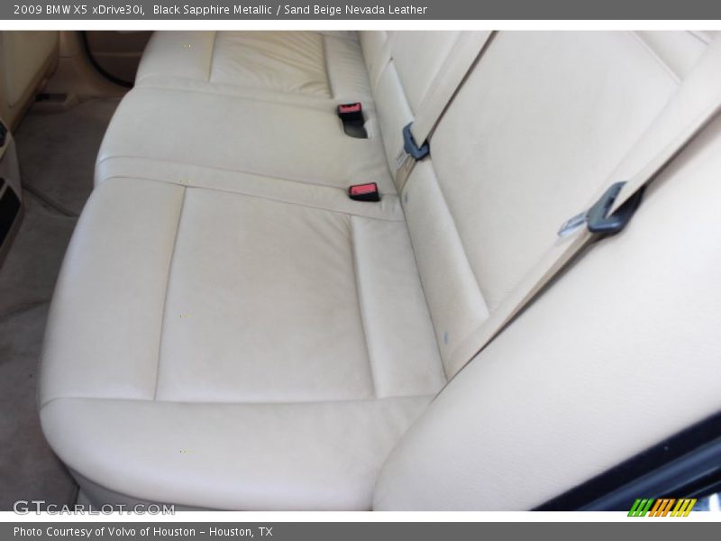 Black Sapphire Metallic / Sand Beige Nevada Leather 2009 BMW X5 xDrive30i