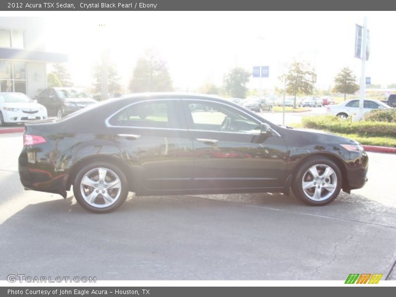 Crystal Black Pearl / Ebony 2012 Acura TSX Sedan