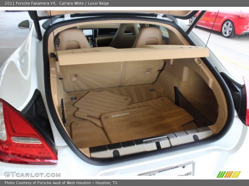 Carrara White / Luxor Beige 2011 Porsche Panamera V6