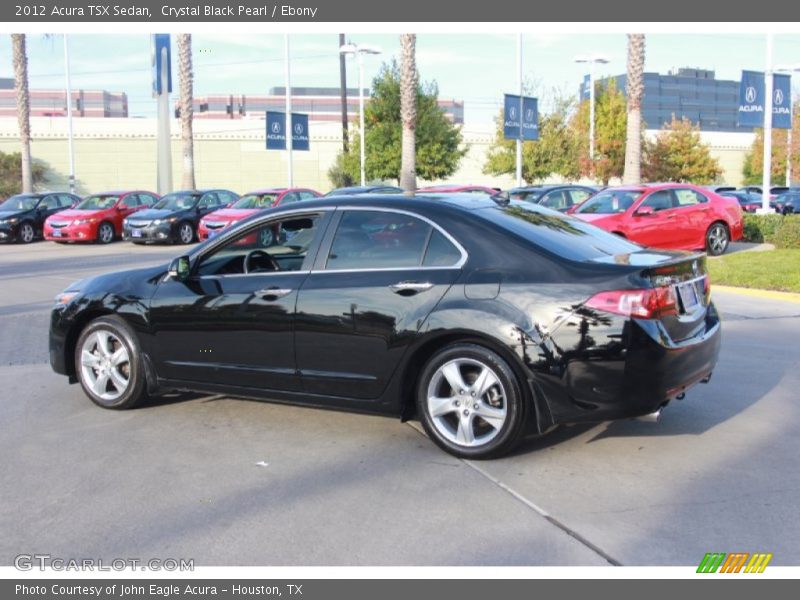 Crystal Black Pearl / Ebony 2012 Acura TSX Sedan