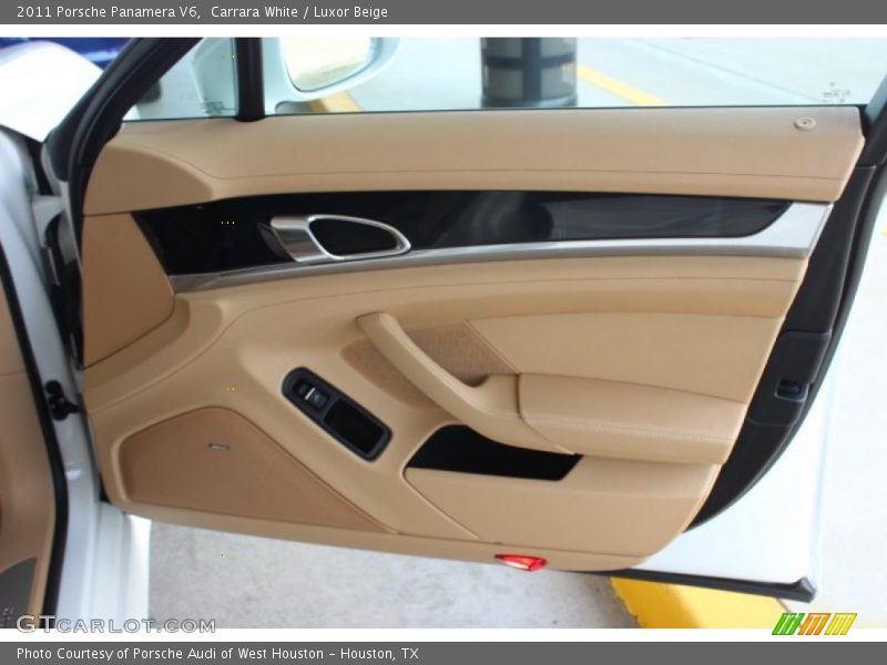 Carrara White / Luxor Beige 2011 Porsche Panamera V6