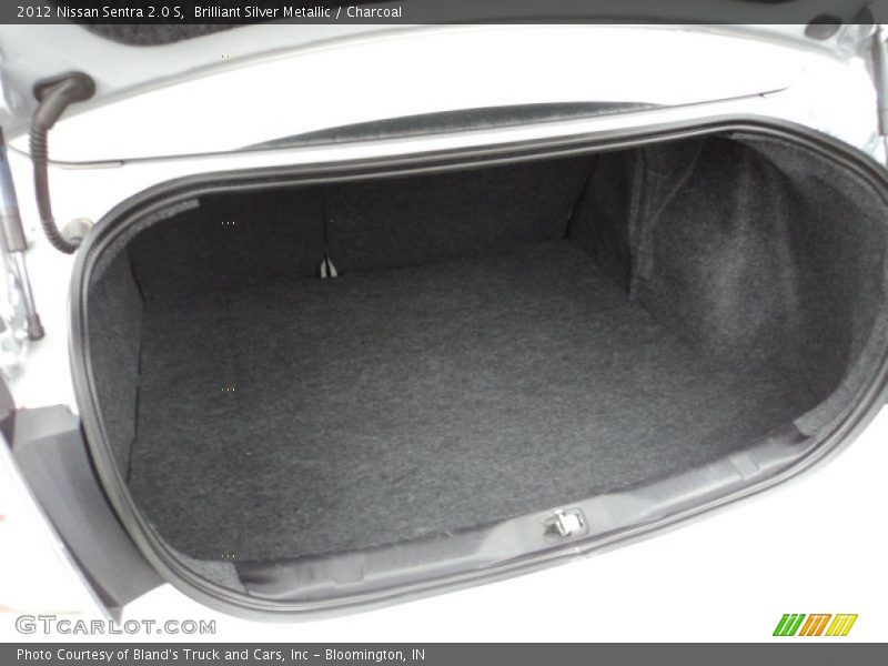 Brilliant Silver Metallic / Charcoal 2012 Nissan Sentra 2.0 S