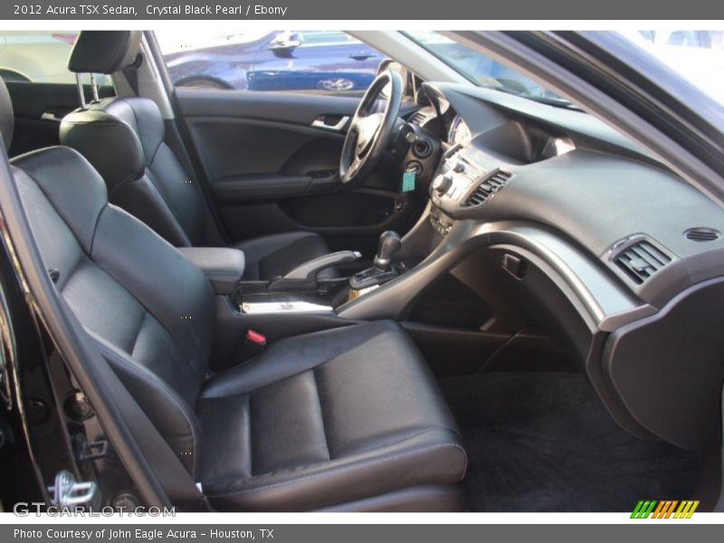 Crystal Black Pearl / Ebony 2012 Acura TSX Sedan