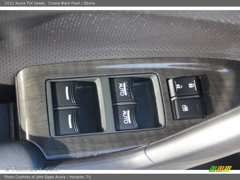 Crystal Black Pearl / Ebony 2012 Acura TSX Sedan