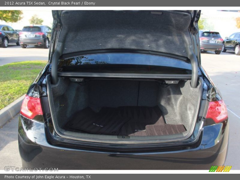 Crystal Black Pearl / Ebony 2012 Acura TSX Sedan