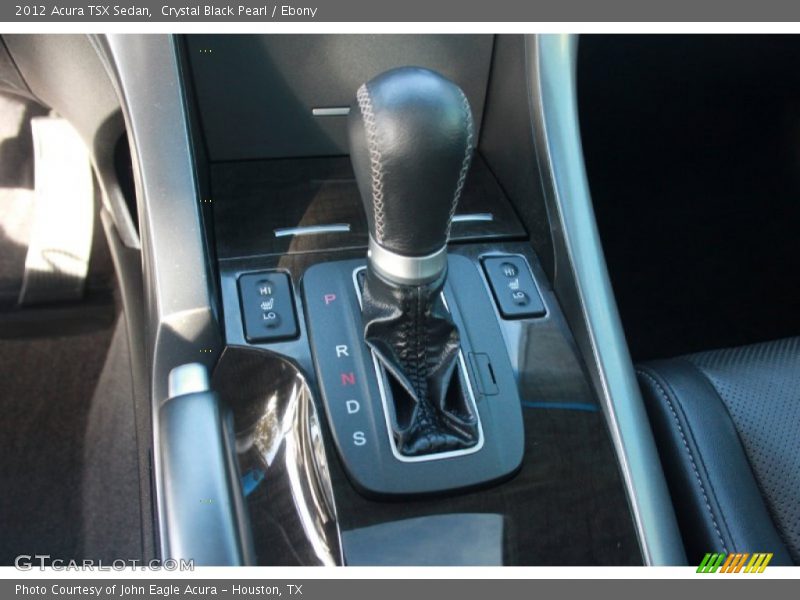 Crystal Black Pearl / Ebony 2012 Acura TSX Sedan