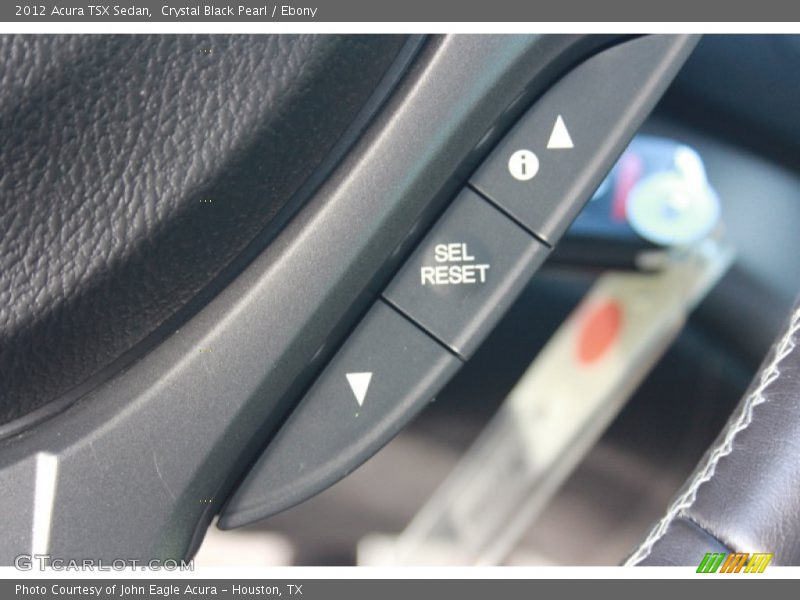 Crystal Black Pearl / Ebony 2012 Acura TSX Sedan