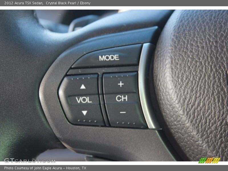 Crystal Black Pearl / Ebony 2012 Acura TSX Sedan