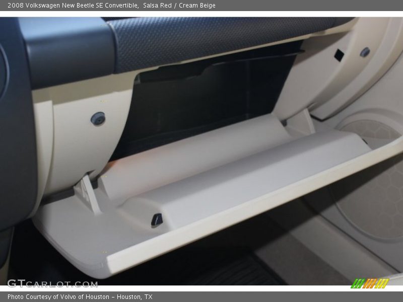 Salsa Red / Cream Beige 2008 Volkswagen New Beetle SE Convertible