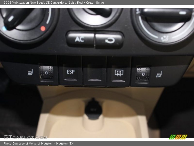 Salsa Red / Cream Beige 2008 Volkswagen New Beetle SE Convertible