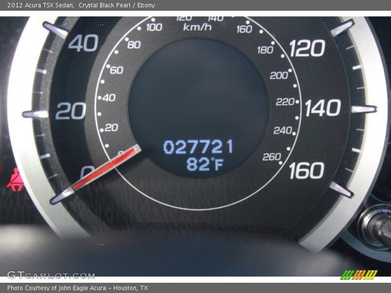 Crystal Black Pearl / Ebony 2012 Acura TSX Sedan