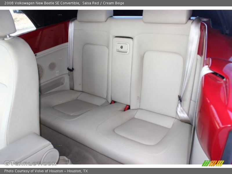 Salsa Red / Cream Beige 2008 Volkswagen New Beetle SE Convertible