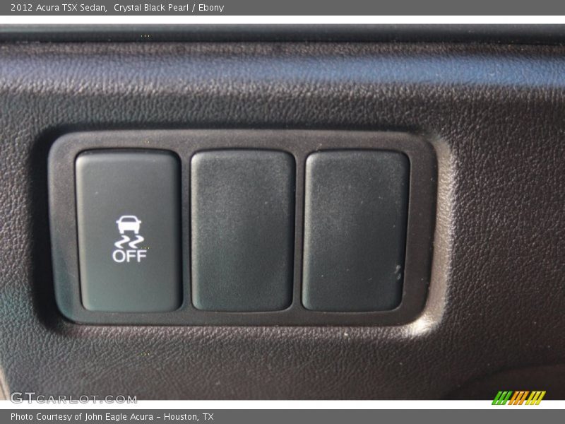 Crystal Black Pearl / Ebony 2012 Acura TSX Sedan