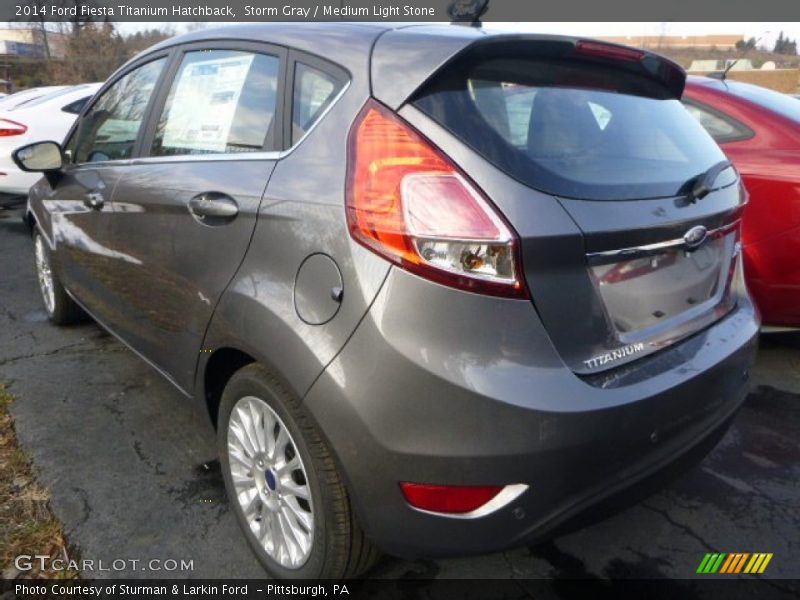  2014 Fiesta Titanium Hatchback Storm Gray