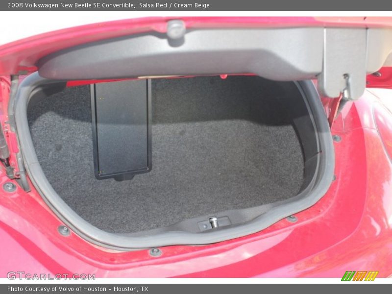 Salsa Red / Cream Beige 2008 Volkswagen New Beetle SE Convertible