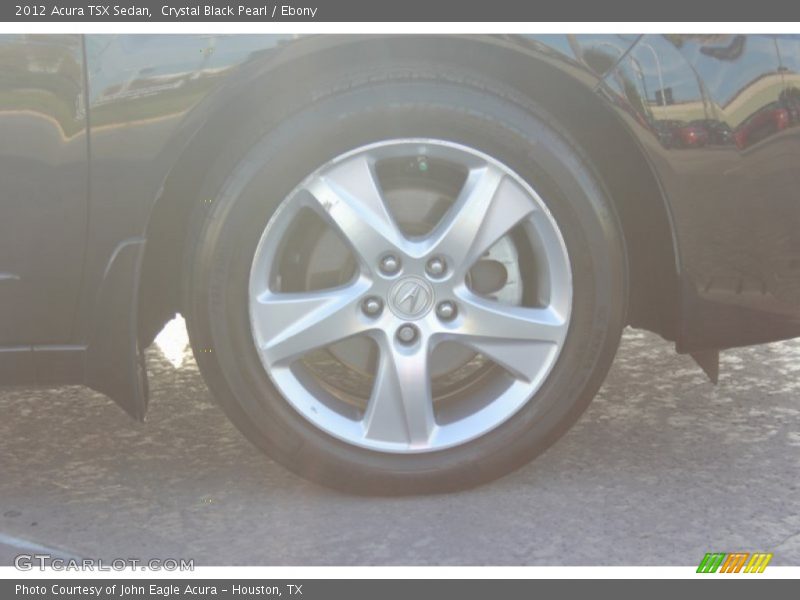 Crystal Black Pearl / Ebony 2012 Acura TSX Sedan