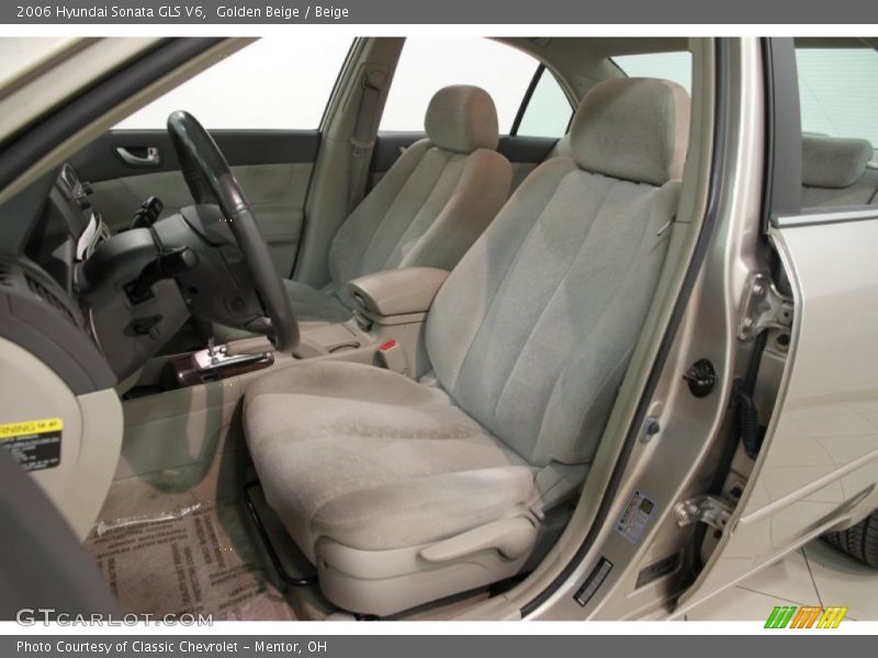 Golden Beige / Beige 2006 Hyundai Sonata GLS V6