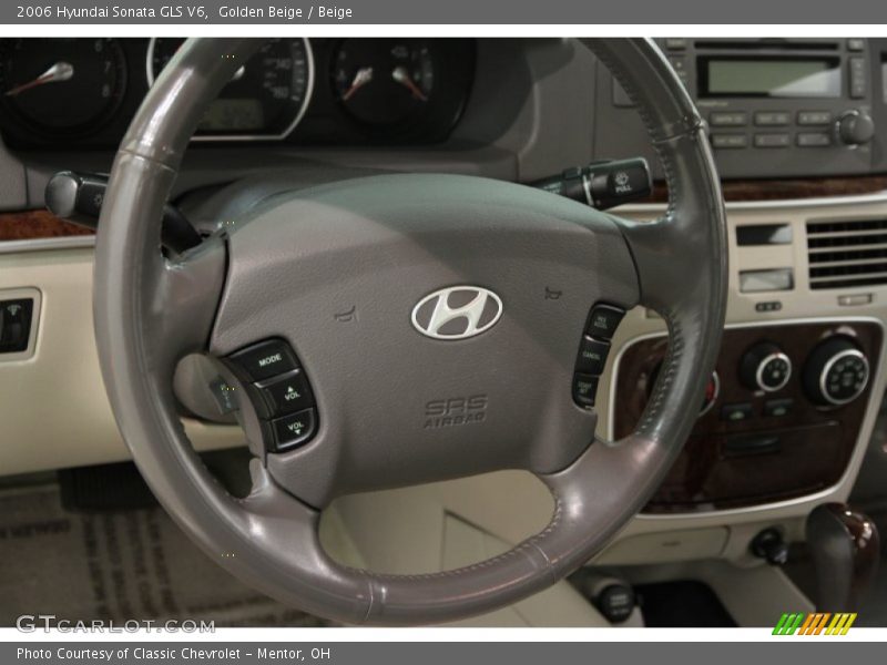 Golden Beige / Beige 2006 Hyundai Sonata GLS V6
