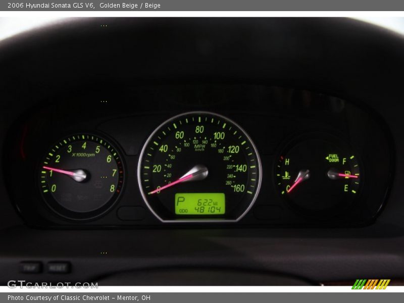 Golden Beige / Beige 2006 Hyundai Sonata GLS V6