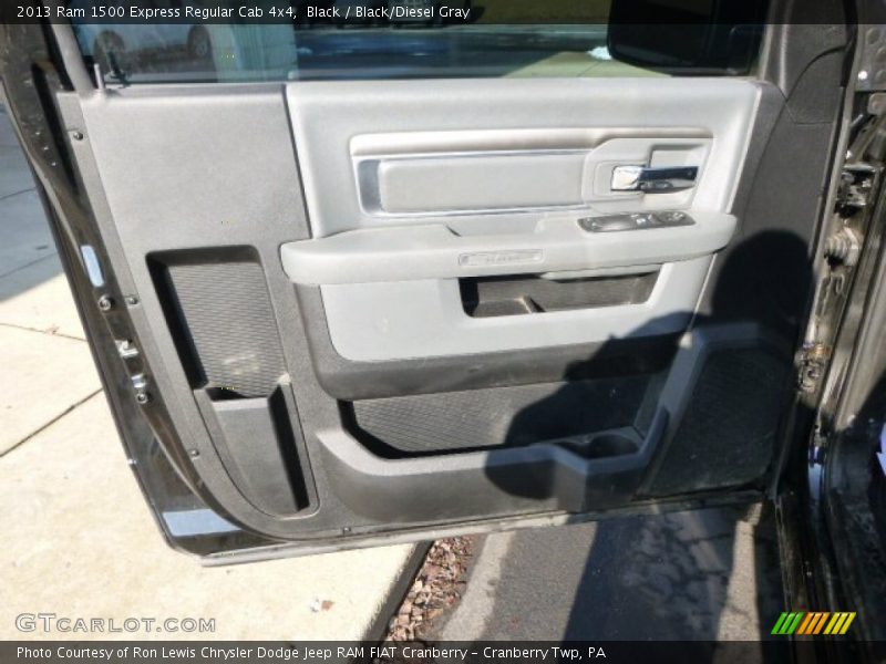 Black / Black/Diesel Gray 2013 Ram 1500 Express Regular Cab 4x4