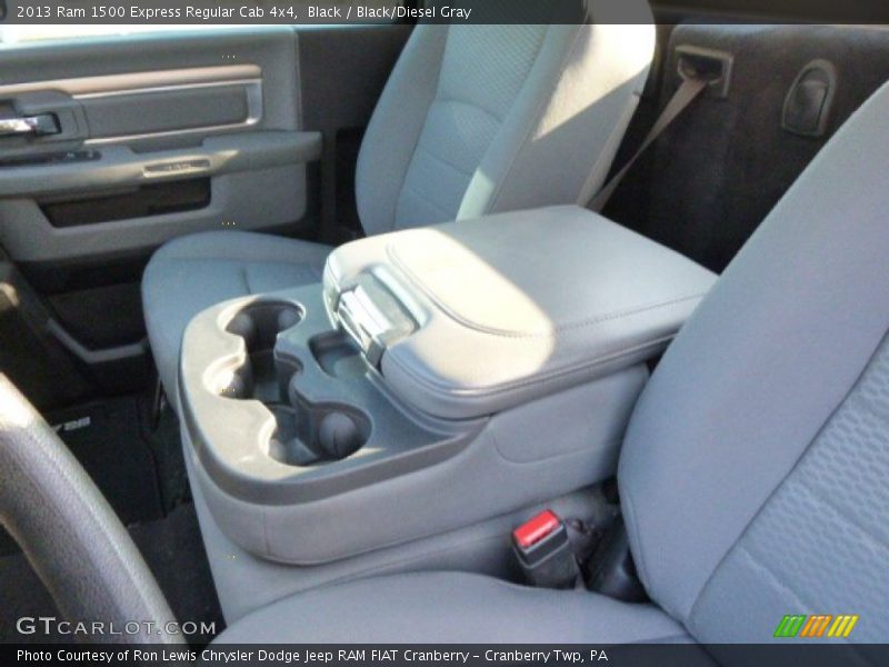 Black / Black/Diesel Gray 2013 Ram 1500 Express Regular Cab 4x4