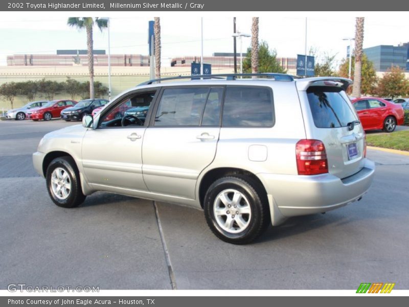 Millennium Silver Metallic / Gray 2002 Toyota Highlander Limited
